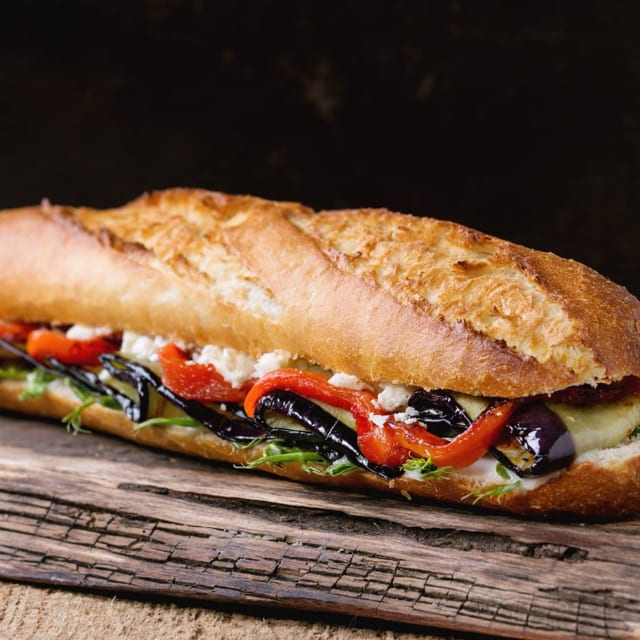 Grilled Veggie Sub.
