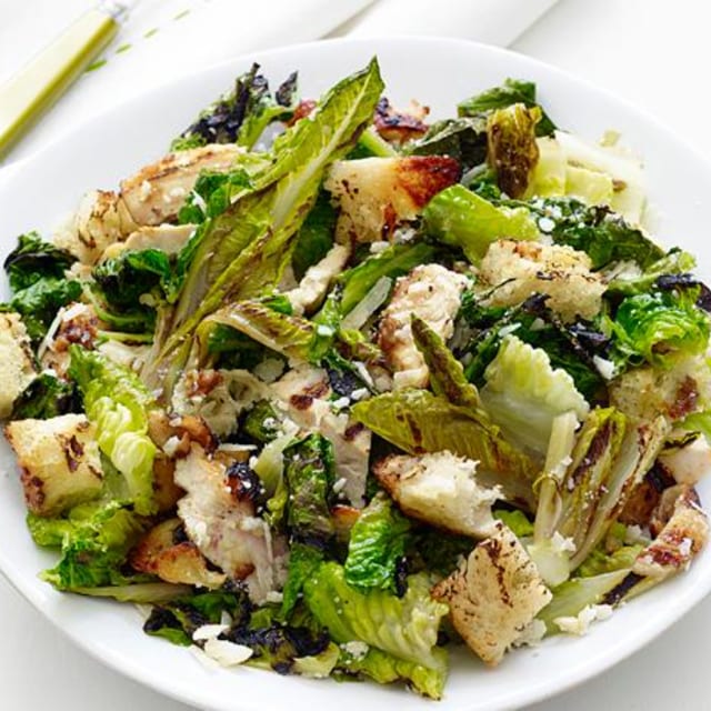 Classic Chicken Caesar Salad.