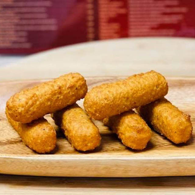 Fried Mozzarella Sticks.