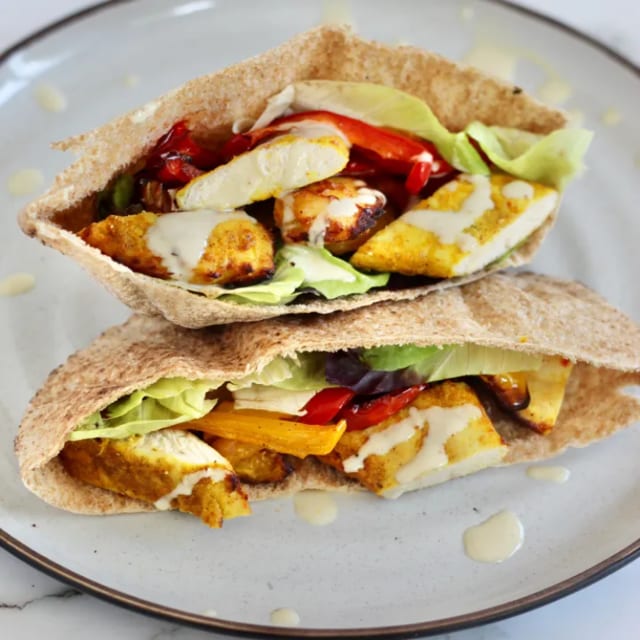 Chicken Fajita Pita.