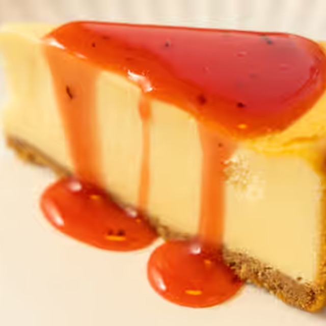 NY Style Cheesecake.